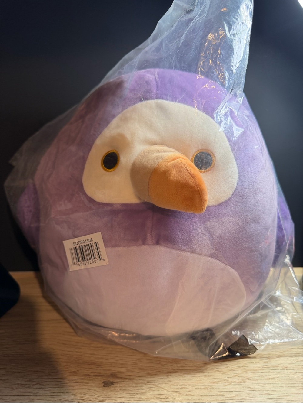 SQUISHMALLOW NEHA PURPLE DODO BIRD 11 IN PLUSH